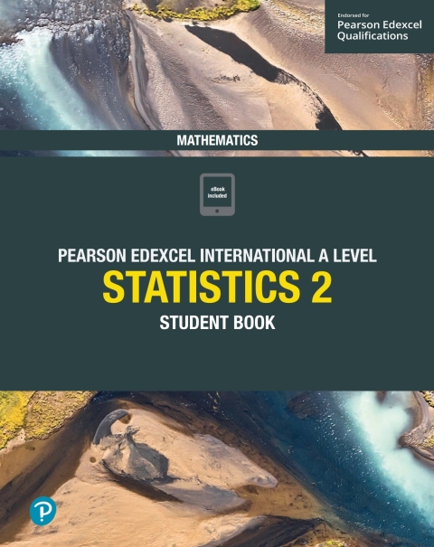 Cover image for book Pearson Edexcel International A Level Mathematics Statistics 2 Student Book