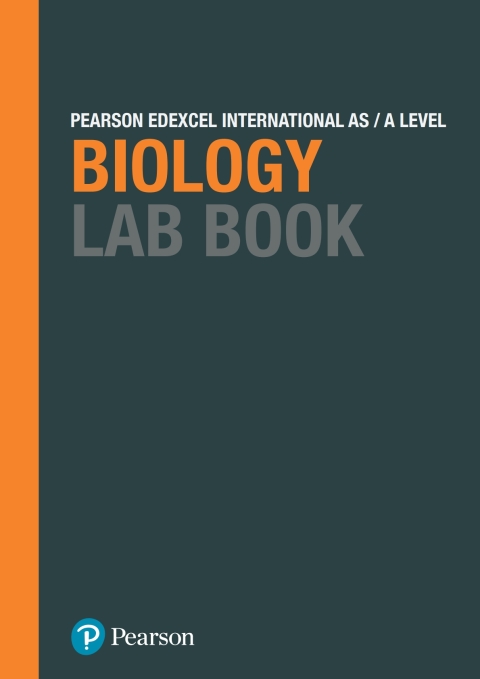 Cover image for book Pearson Edexcel International A Level Biology Lab Book