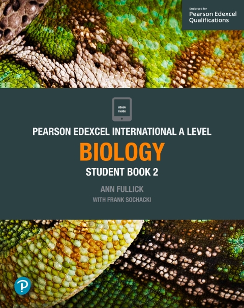 Cover image for book Pearson Edexcel International A Level Biology Student Book