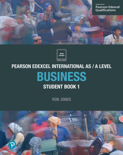 Cover image for book Pearson Edexcel International AS Level Business Student Book