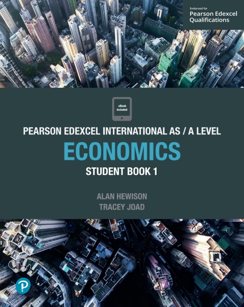 Cover image for book Pearson Edexcel International AS Level Economics Student Book