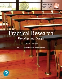 PRACTICAL RESEARCH PLANNING AND DESIGN