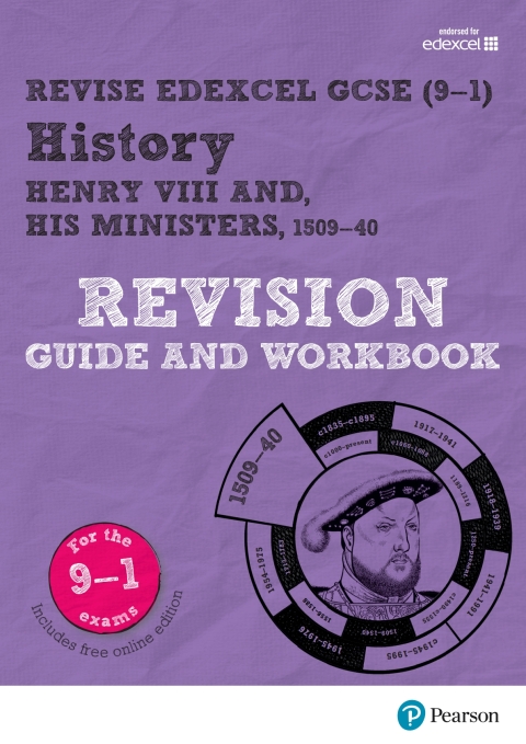 Cover image for book Revise Edexcel GCSE (9-1) History Henry VIII Revision Guide and Workbook