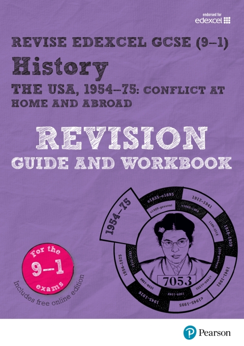 Cover image for book Revise Edexcel GCSE (9-1) History The USA Revision Guide and Workbook