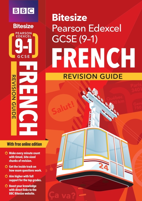 Cover image for book BBC Bitesize Edexcel GCSE (9-1) French Revision Guide