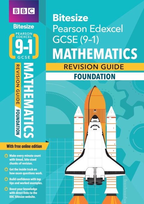 Cover image for book BBC Bitesize Edexcel GCSE (9-1) Maths Foundation Revision Guide