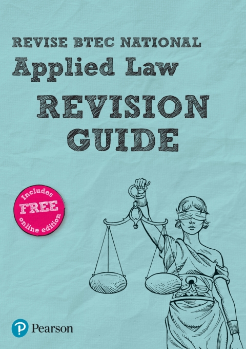 Cover image for book Revise BTEC National Applied Law Revision Guide