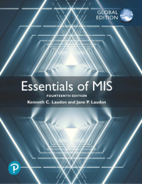 Essentials of MIS (Global Edition) 14/E ePDF  	9781292342658
