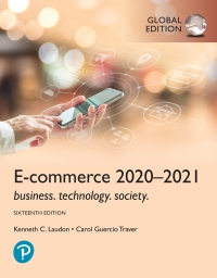E-commerce 2020–2021: business. technology. society (Global Edition) 16/E ePDF  	9781292343211