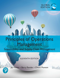 Principles of Operations Management: Sustainability and Supply Chain Management (Global Edition) 11/E ePDF 9781292360409