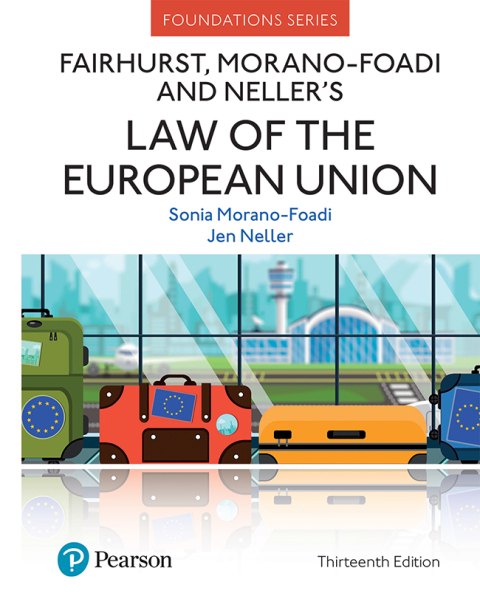 Cover image for book Fairhurst, Morano-Foadi and Neller's Law of the European Union