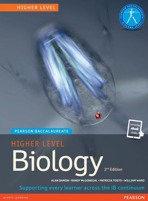 Cover image for book Pearson Baccalaureate Biology Higher Level