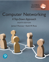 Cover image: Computer Networking: A Top-Down Approach, Global Edition 8th edition 9781292405469