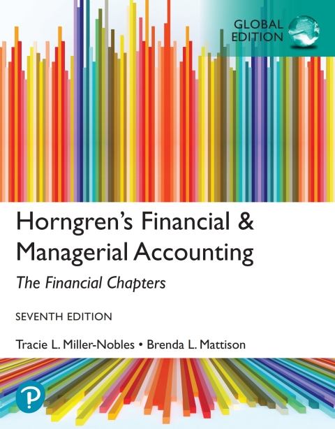 The Horngren's Financial \u0026 Managerial Accounting Financial Chapters, Global Edition 