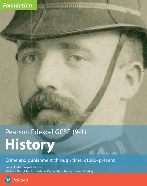 Cover image for book Edexcel GCSE (9-1) History Foundation Crime and punishment through time, c1000–present