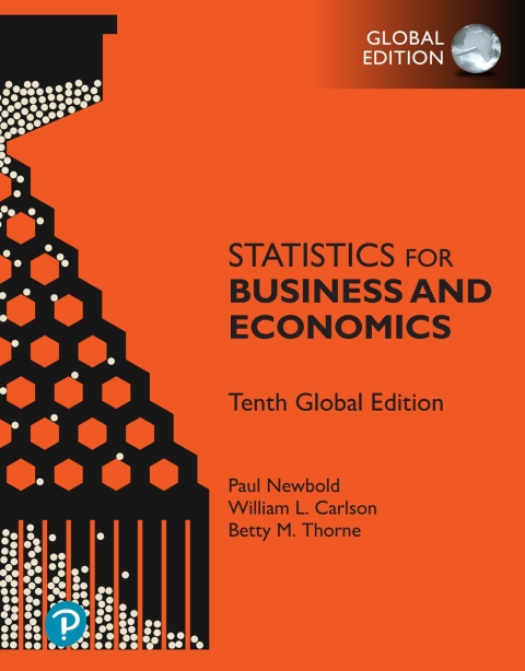 Statistics for Business and Economics, Global Edition