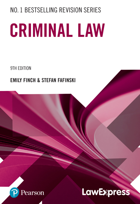 Cover image for book Law Express: Criminal Law