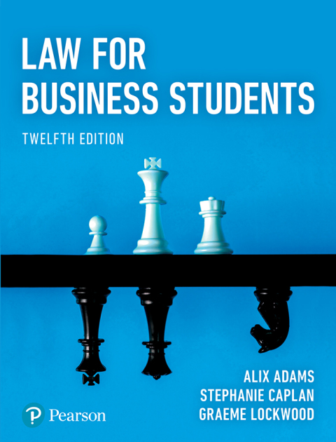 Cover image for book Law for Business Students
