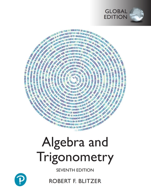 Algebra and Trigonometry, Global Edition 