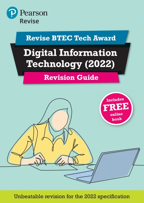 Cover image for book Revise BTEC Tech Award Digital Information Technology (2022) Revision Guide