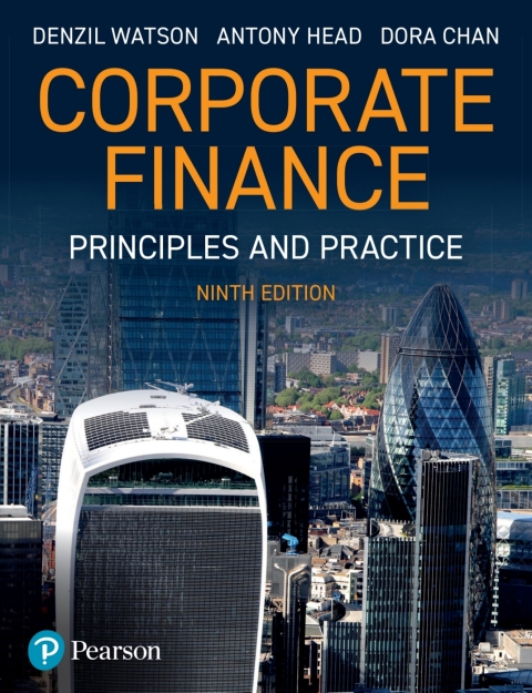 Cover image for book Corporate Finance: Principles and Practice