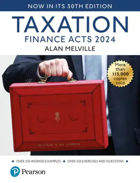 Cover image for book Taxation: Finance Acts 2024