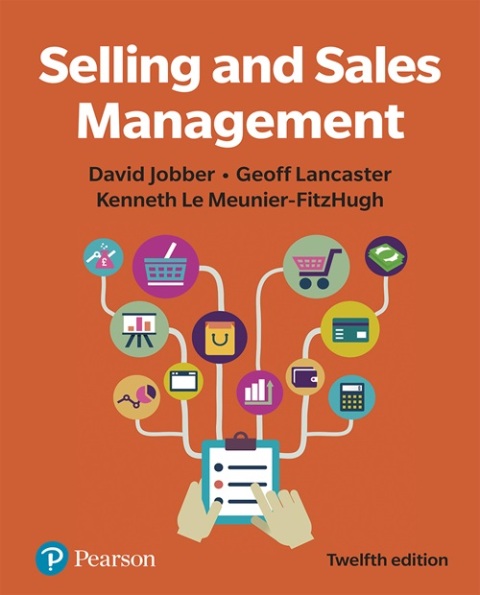 Cover image for book Selling and Sales Management