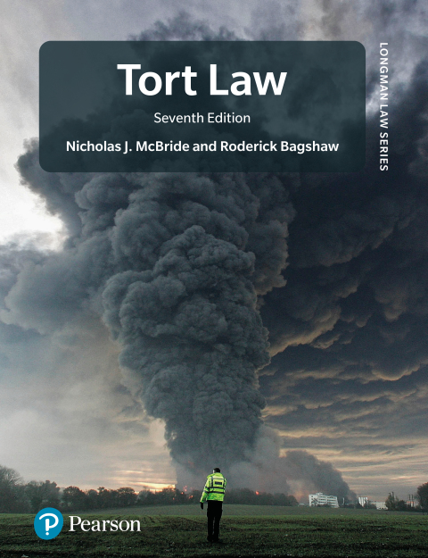 Cover image for book Tort Law