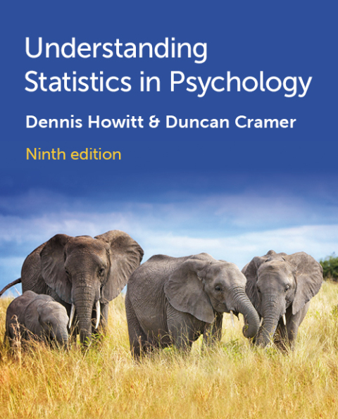 Cover image for book Understanding Statistics in Psychology