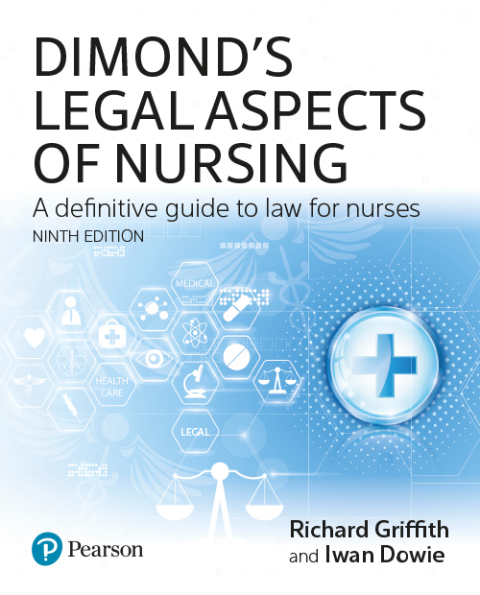 Cover image for book Dimond's Legal Aspects of Nursing