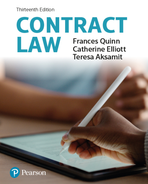 Cover image for book Contract Law