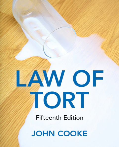 Cover image for book Law of Tort