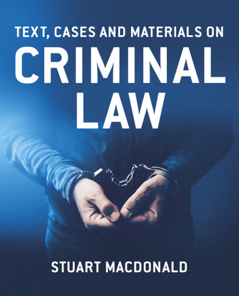 Cover image for book Texts, Cases, and Materials on Criminal Law