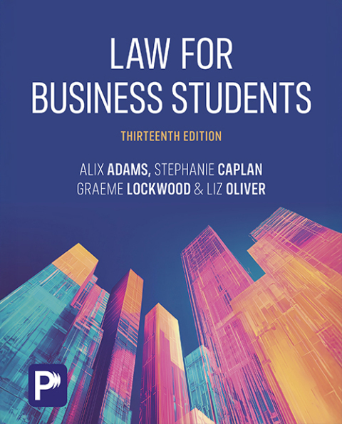 Cover image for book Law for Business Students