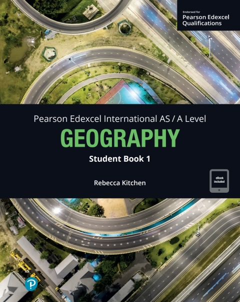 Cover image for book Pearson Edexcel AS / A Level Geography Student Book 1