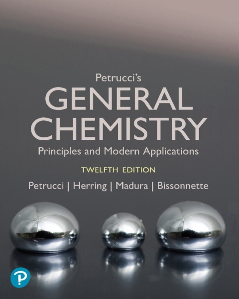 Cover image for book Petrucci's General Chemistry: Principles and Modern Applications -- Mastering Chemistry with Pearson eText (Access Card)