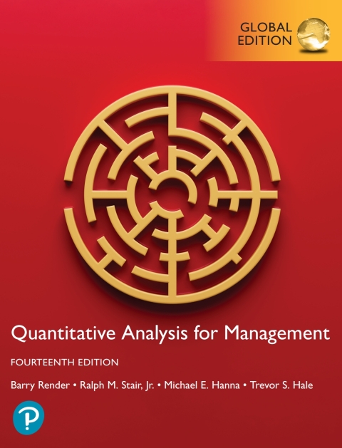 Quantitative Analysis for Management, Global Edition