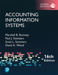 Accounting Information Systems, Global Edition