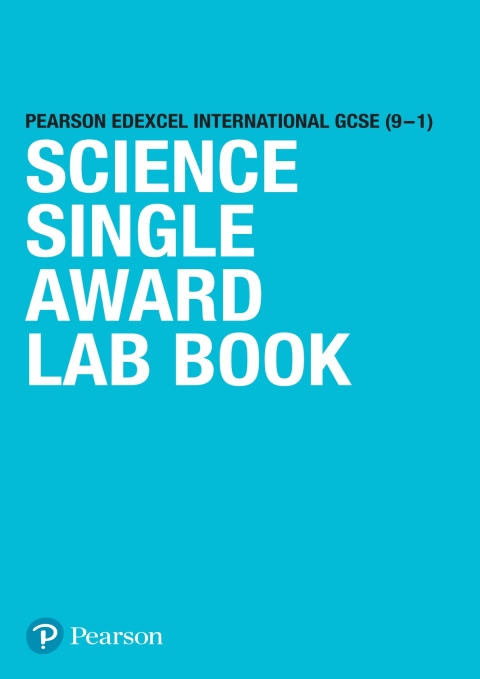 Cover image for book Pearson Edexcel International GCSE (9–1) Science Single Award Lab Book (licence)