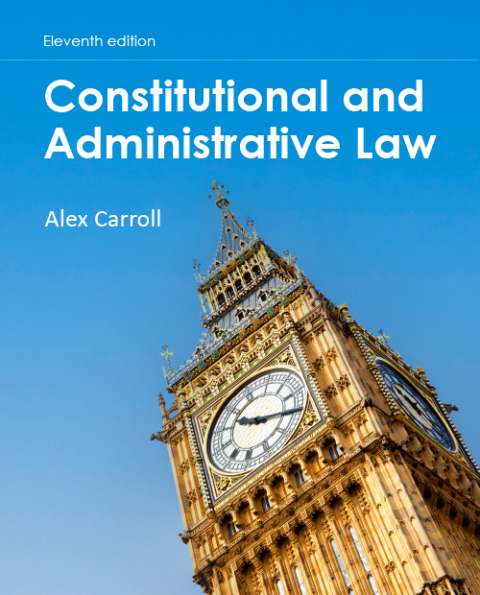 Cover image for book Constitutional and Administrative Law