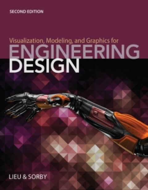 Cover image for book MindTap Drafting for Lieu/Sorby's Visualization, Modeling, and Graphics for Engineering Design, 2nd Edition, [Instant Access], 2 terms (12 months)