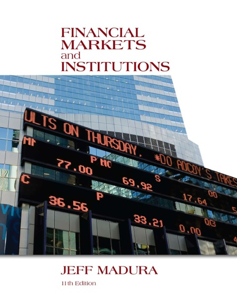 Cover image for book Financial Markets and Institutions