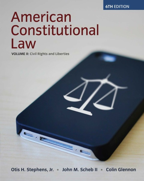 Cover image for book American Constitutional Law, Volume II
