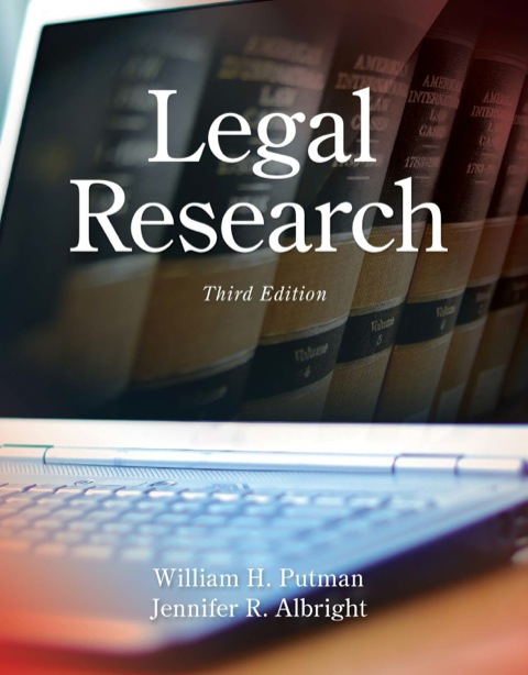 Cover image for book Legal Research