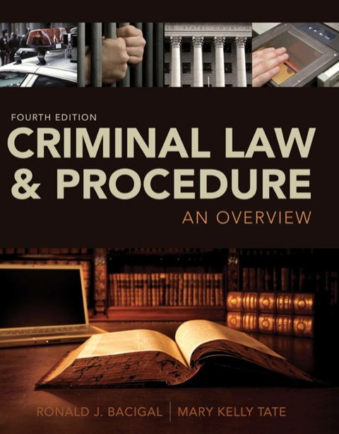 Cover image for book Criminal Law and Procedure: An Overview