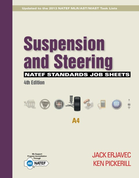 Cover image for book NATEF Standards Job Sheets Area A4
