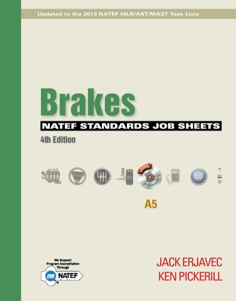 Cover image for book NATEF Standards Job Sheets Area A5