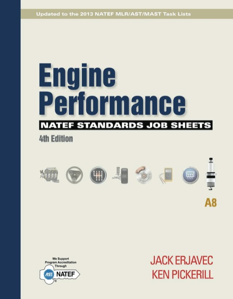 Cover image for book NATEF Standards Job Sheets Area A8