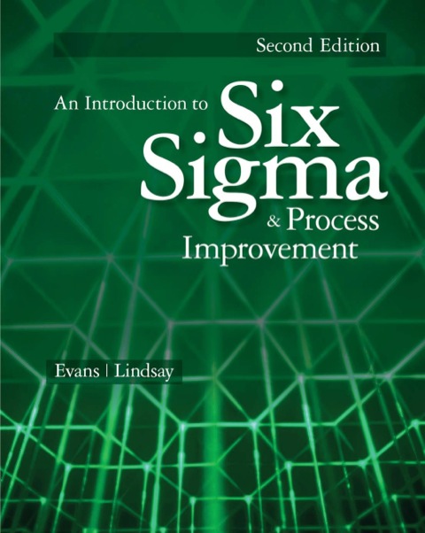Cover image for book An Introduction to Six Sigma and Process Improvement