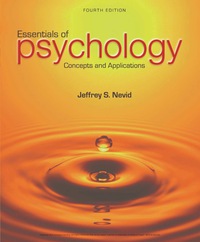 Essentials of Psychology: Concepts and Applications 4th edition ...